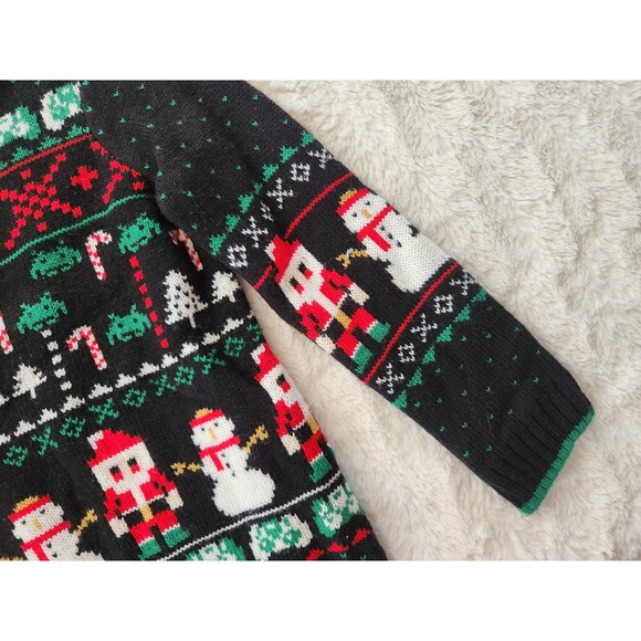 Holiday Time Boy's Gaming Crewneck Christmas Sweater Size XS (4-5) - Picture 3 of 6